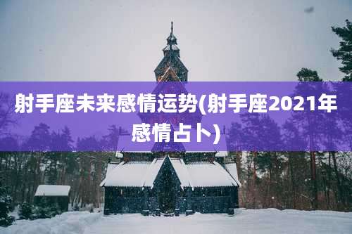 射手座未来感情运势(射手座2021年感情占卜)