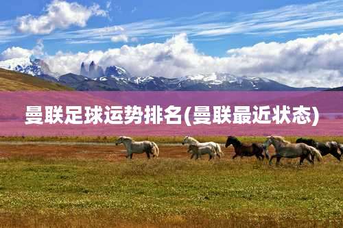 曼联足球运势排名(曼联最近状态)