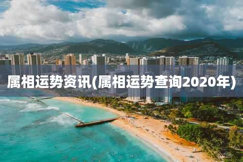 属相运势资讯(属相运势查询2020年)