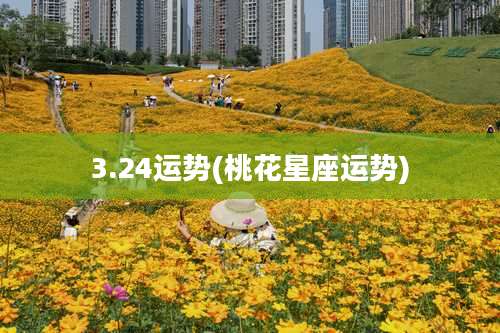 3.24运势(桃花星座运势)