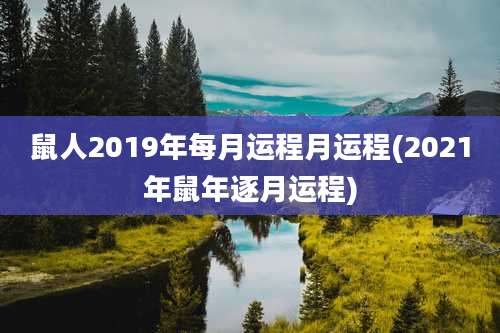 鼠人2019年每月运程月运程(2021年鼠年逐月运程)