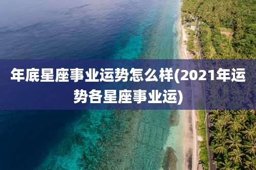 年底星座事业运势怎么样(2021年运势各星座事业运)