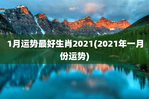 1月运势最好生肖2021(2021年一月份运势)