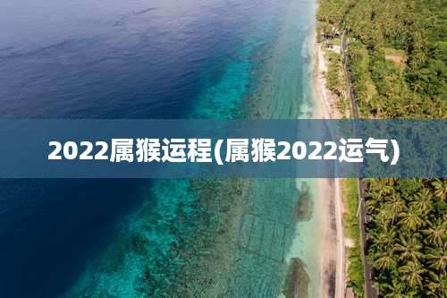 2022属猴运程(属猴2022运气)