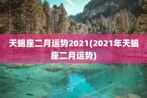 天蝎座二月运势2021(2021年天蝎座二月运势)