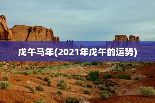 戊午马年(2021年戊午的运势)