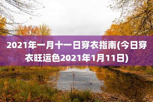 2021年一月十一日穿衣指南(今日穿衣旺运色2021年1月11日)