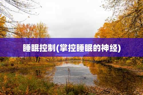 睡眠控制(掌控睡眠的神经)