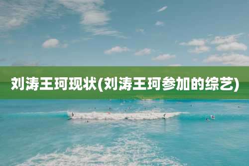 刘涛王珂现状(刘涛王珂参加的综艺)