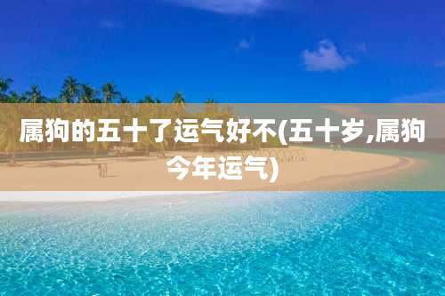 属狗的五十了运气好不(五十岁,属狗今年运气)