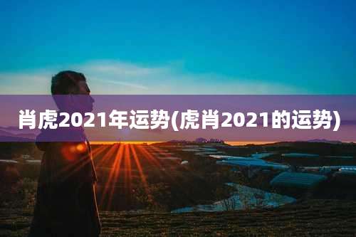 肖虎2021年运势(虎肖2021的运势)