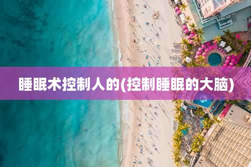 睡眠术控制人的(控制睡眠的大脑)