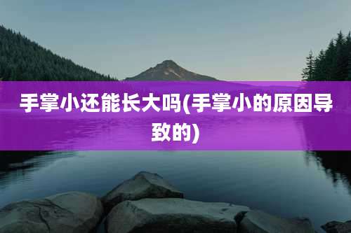 手掌小还能长大吗(手掌小的原因导致的)