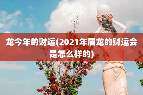 龙今年的财运(2021年属龙的财运会是怎么样的)