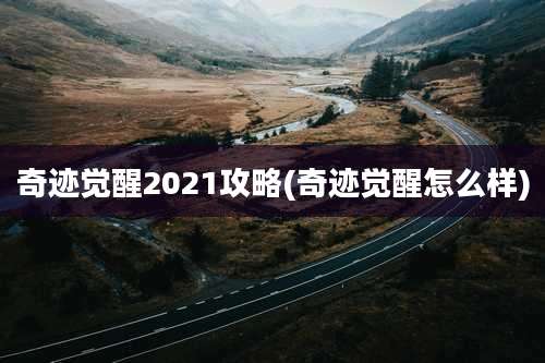 奇迹觉醒2021攻略(奇迹觉醒怎么样)