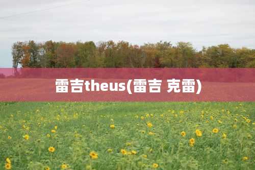 雷吉theus(雷吉 克雷)