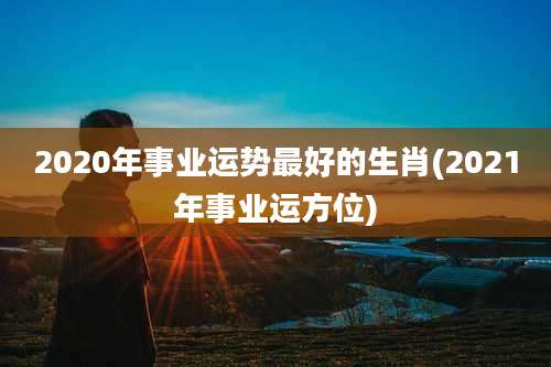 2020年事业运势最好的生肖(2021年事业运方位)
